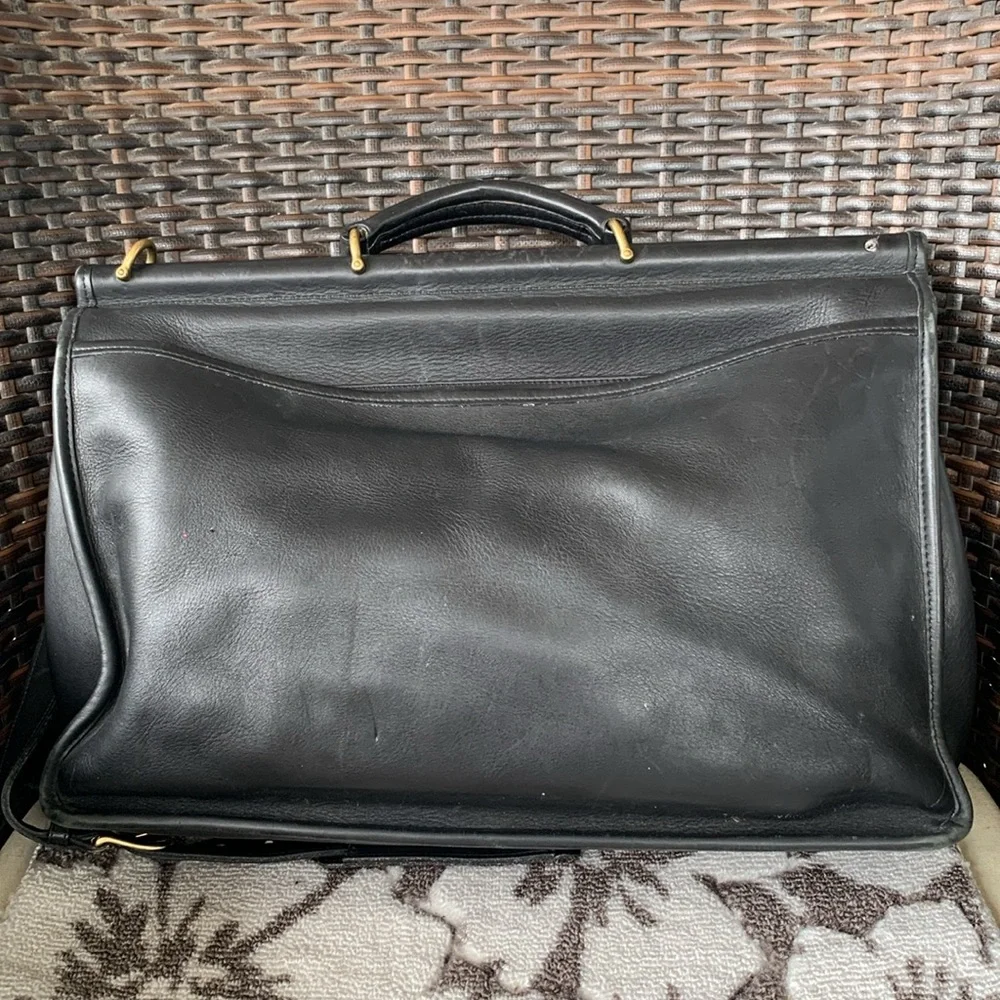 Vintage Coach Beekman Brief 5266 Leather Briefcase, Shoulder Bag Black. - Picture 9 of 16